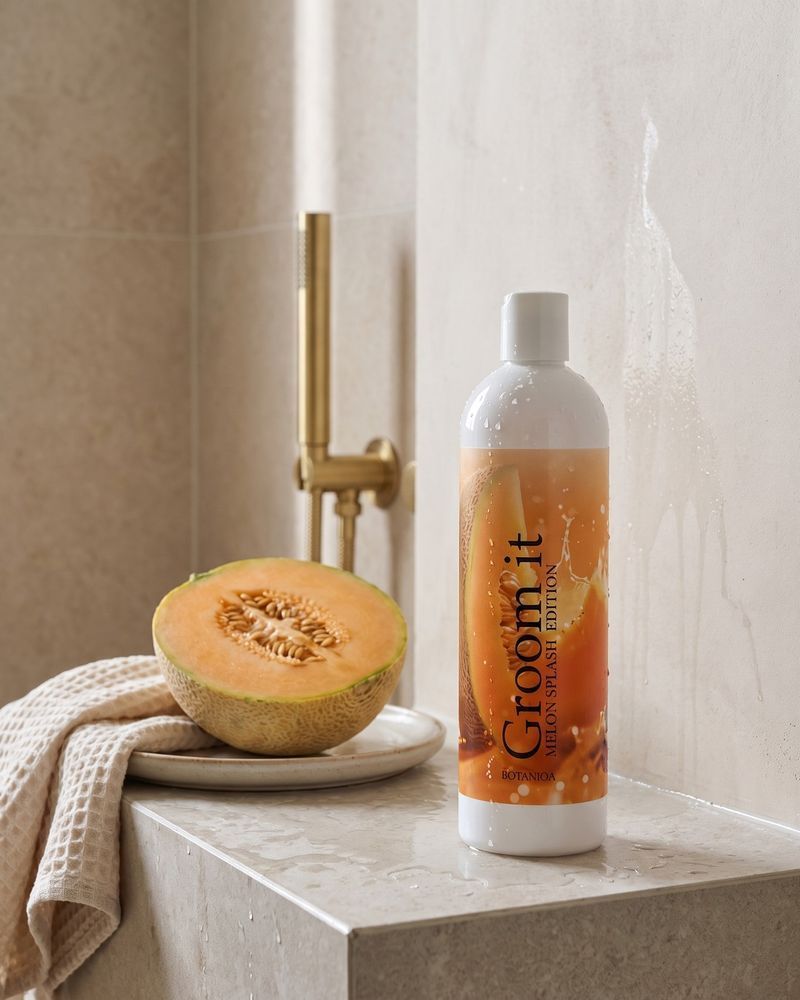 Професійний шампунь для базової очистки Botaniqa Groom It Melon, концентрат 1:10, 480мл