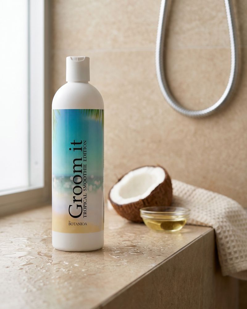 Професійний шампунь для базової очистки Botaniqa Groom It Tropical Smoothie, концентрат 1:10, 480мл