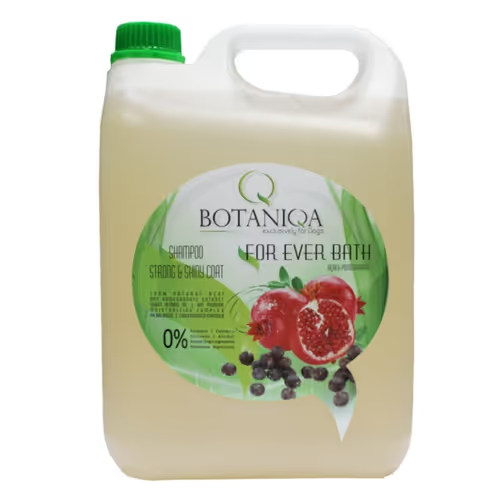 Шампунь для всіх типів шерсті Botaniqa For Ever Bath Acai and Pomegranate на основі ягід асаї та гранату 5л