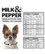 Нашийник для собак Milk&Pepper Heritage в смужку, Розмір 30